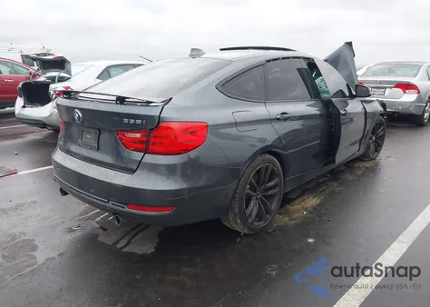 2014 BMW 335I Gran Turismo xDrive from USA, damaged, VIN WBA3X9C52ED153660